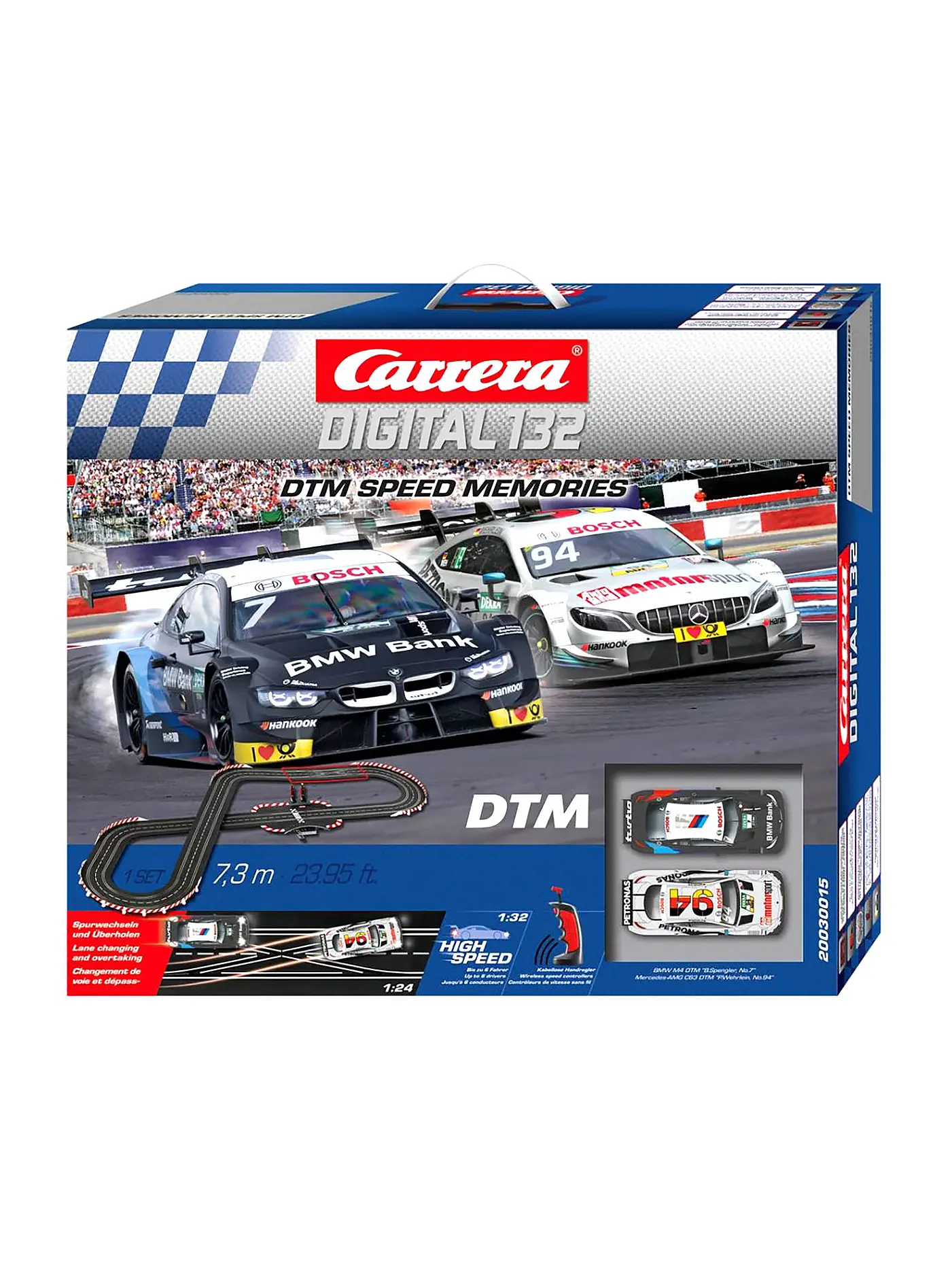 CARRERA | Digital 132 - DTM Speed Memories Rennbahn | 